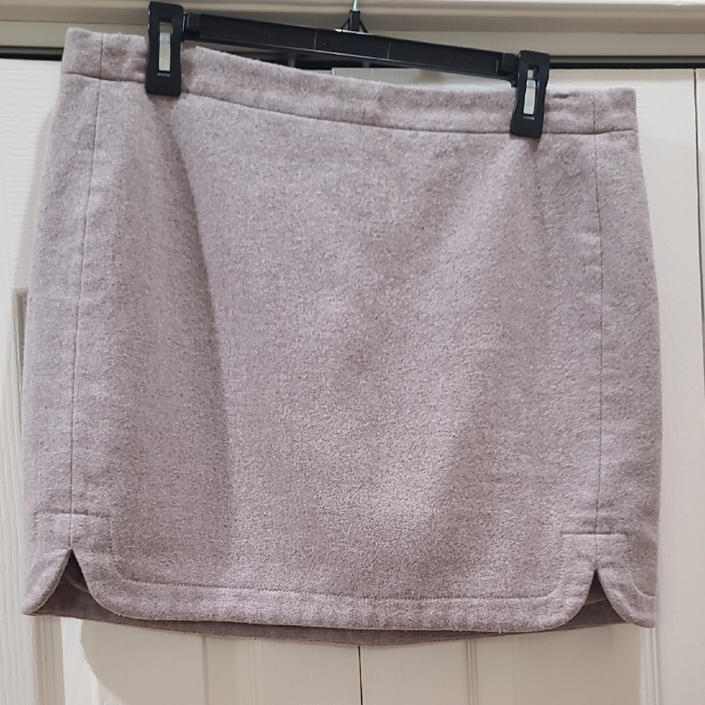 J Crew Wool Miniskirt Size 12